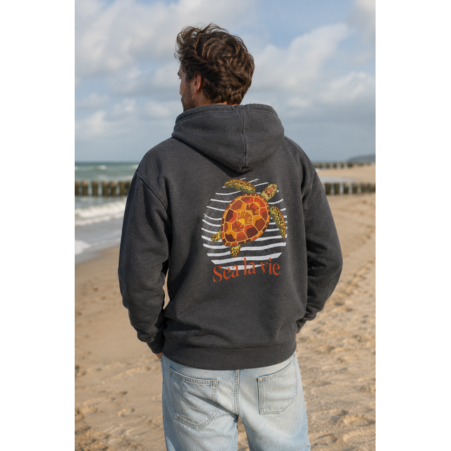 Goodies Label Hoodie Schildpad