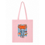 Goodies Label Goodies Label Cotton Bag zacht roze Sea La Vie Krab