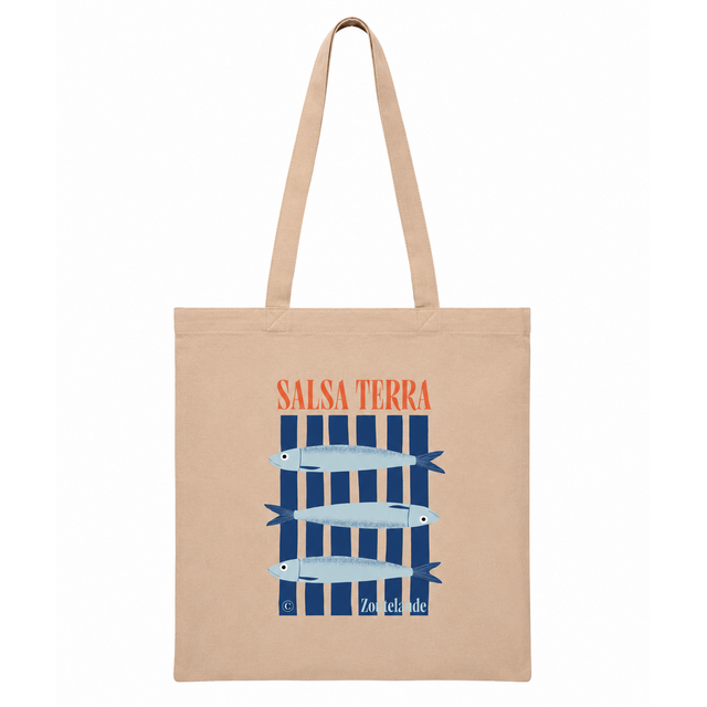 Goodies Label Cotton Bag Salsa Terra