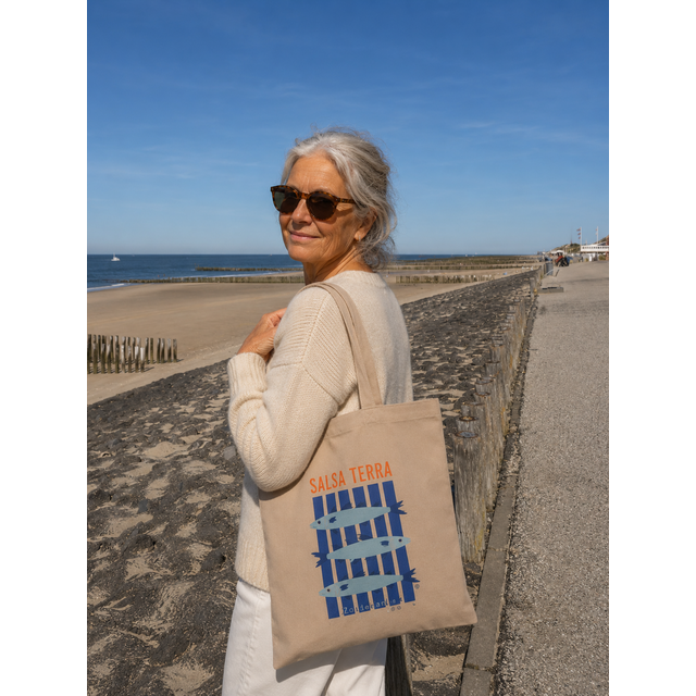 Goodies Label Cotton Bag Salsa Terra