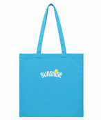 Goodies Label Cotton Bag ligt blauw Sunshine klein