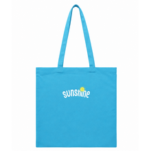 Goodies Label Cotton Bag ligt blauw Sunshine klein