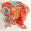 Goodies Label Goodies Label Sjaaltje Bloom Bow Coral 70 x 70 cm