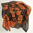 Goodies Label Goodies Label Sjaaltje Rose Dots Orange 70 x 70 cm