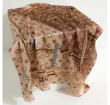Goodies Label Sjaaltje Chain Chic Taupe 70 x 70 cm