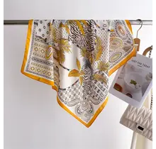 Goodies Label Sjaaltje Safari Boho Ochre 70 x 70 cm