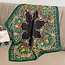 Goodies Goodies Label Sjaaltje Baroque Leopard Green 70 x 70 cm