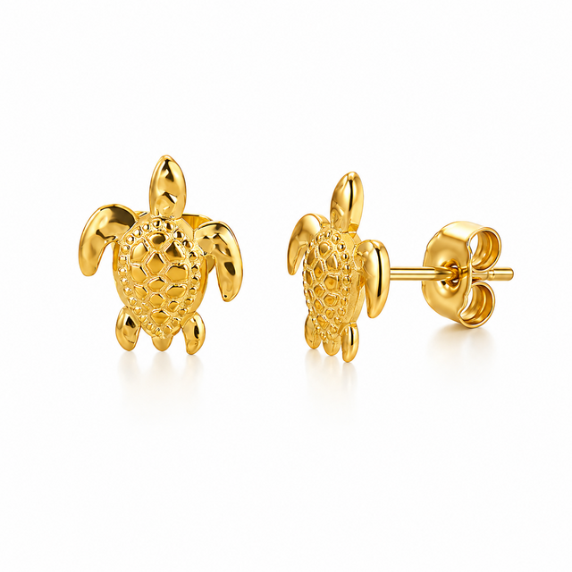 Stainless Steel Studs Schildpad