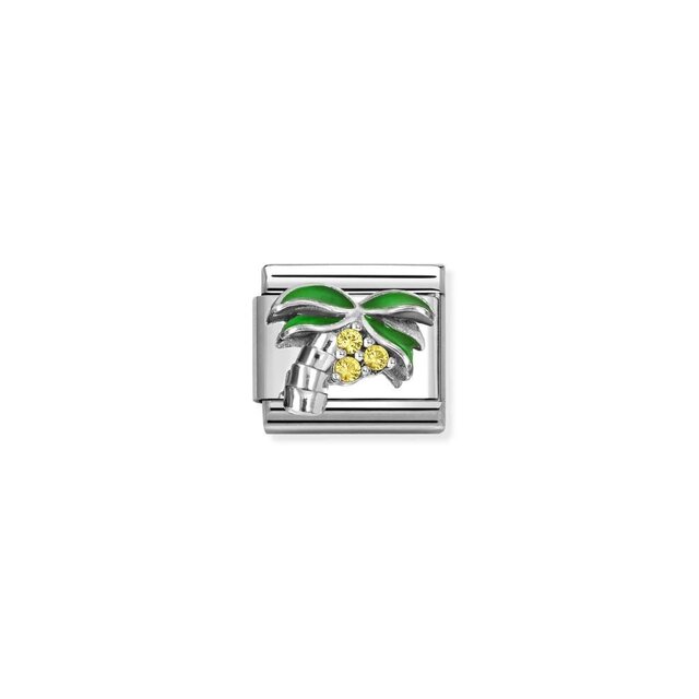 NOMINATION COMPOSABLE CLASSIC SYMBOL YELLOW PALM 330328/22