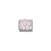 NOMINATION COMPOSABLE CLASSIC SIMBOL FLOWER PINK/WHITE 330321/17