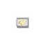 Nomination Nomination Link - 030149-44- Classic SYMBOLS - Diamond-Coated Dog Footprint