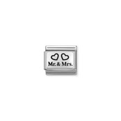 Nomination Link - 330109-01 - Classic OXYDISED PLATES - Mr and Mrs