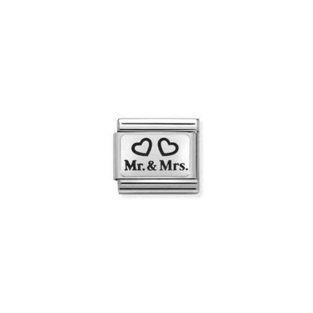 Nomination Link - 330109-01 - Classic OXYDISED PLATES - Mr and Mrs