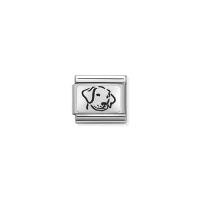 Nomination Link - 330109-06 - Classic OXYDISED PLATES - Dog