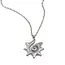 Goodies Label Goodies Label Stainless Steel Ketting Zon Spiraal Zilverkleurig 40 + 5 cm