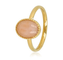Ovale Ring met Edelsteen • Rose Quartz