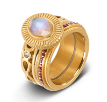 Samengestelde iXXXi ring Dahlia Divine