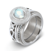 Samengestelde iXXXi ring Dahlia Divine