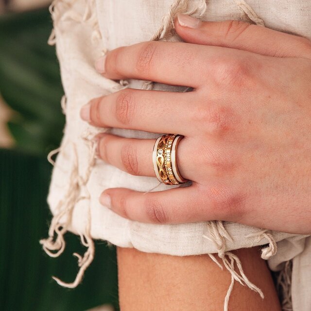 Samengestelde iXXXi ring Aluna