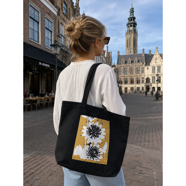 Goodies Label Cotton Bag Zeeuwse Knoop Bloem