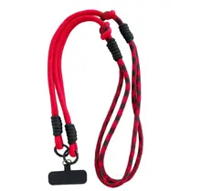Telefoonkoord Rood zwart