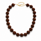 Wine Red Kralenketting Statement | Goodies