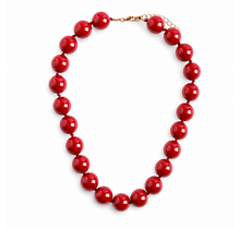 Rode Kralenketting Statement | Goodies