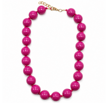 Fuchsia Kralenketting Statement | Goodies