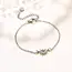 Goodies Label Zilverkleurige Stainless Steel Zon Armband 16,6 + 5 cm | Goodies