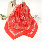 Red Paisley Sjaal