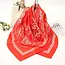 Goodies Label Red Paisley Sjaal