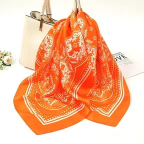 Oranje Paisly Sjaal