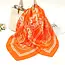 Goodies Label Oranje Paisly Sjaal