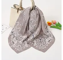Grey Paisly Sjaal