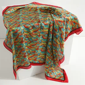 Rainbow Red Sjaal