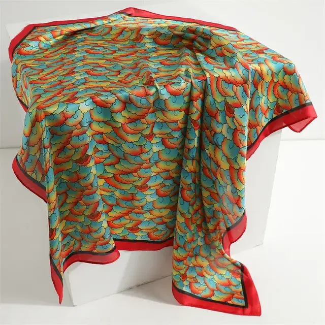 Rainbow Red Sjaal