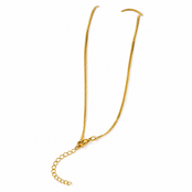 Goudkleurige Stainless Steel Snake Chain Ketting 45 + 5 cm | Goodies