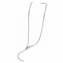 Zilverkleurige Stainless Steel Snake Chain Ketting 45 + 5 cm | Goodies