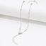 Goodies Label Zilverkleurige Stainless Steel Bolletjesketting 45 + 5 cm | Goodies