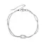 Goodies Label Zilverkleurige Stainless Steel Dubbele Knoop Armband | Goodies