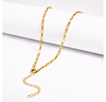 Goudkleurige Stainless Steel Schakelketting 40 + 5 cm | Goodies