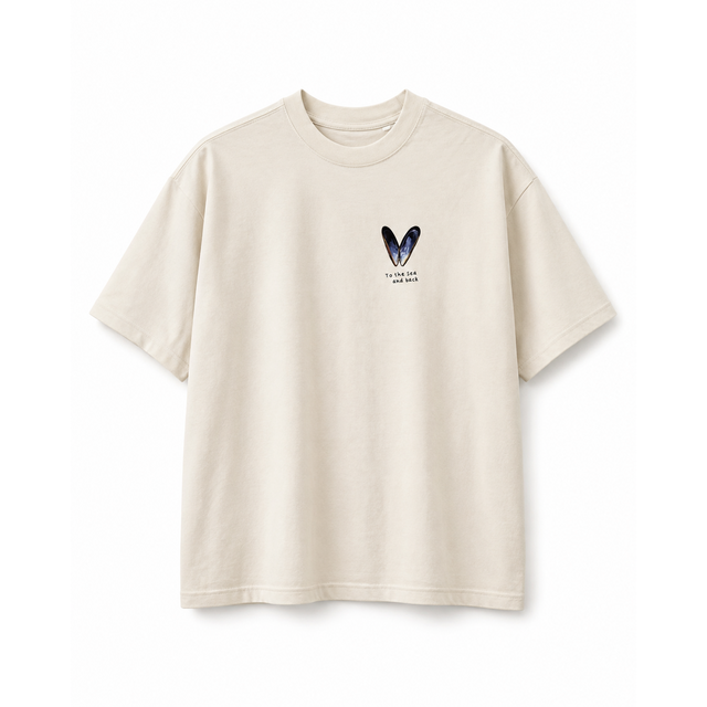 Goodies Label Hartjes Mossel To The Sea And Back T-Shirt