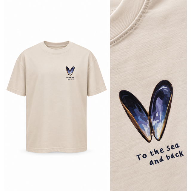 Goodies Label Hartjes Mossel To The Sea And Back T-Shirt