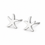 Goodies Label Goodies Label Zilverkleurige Zeester Oorstuds 8 mm | Stainless Steel
