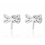 Goodies Label Goodies Label Zilverkleurige Libelle Oorstuds 9 mm | Stainless Steel