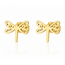 Goodies Label Goodies Label Goudkleurige Libelle Oorstuds 9 mm | Stainless Steel