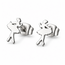 Goodies Label Goodies Label Zilverkleurige Ballerina Oorstuds 7 mm | Stainless Steel