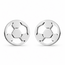 Goodies Label Goodies Label Zilverkleurige Voetbal Studs | Stainless Steel | 9 mm