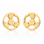 Goodies Label Goodies Label Goudkleurige Voetbal Studs | Stainless Steel | 9 mm