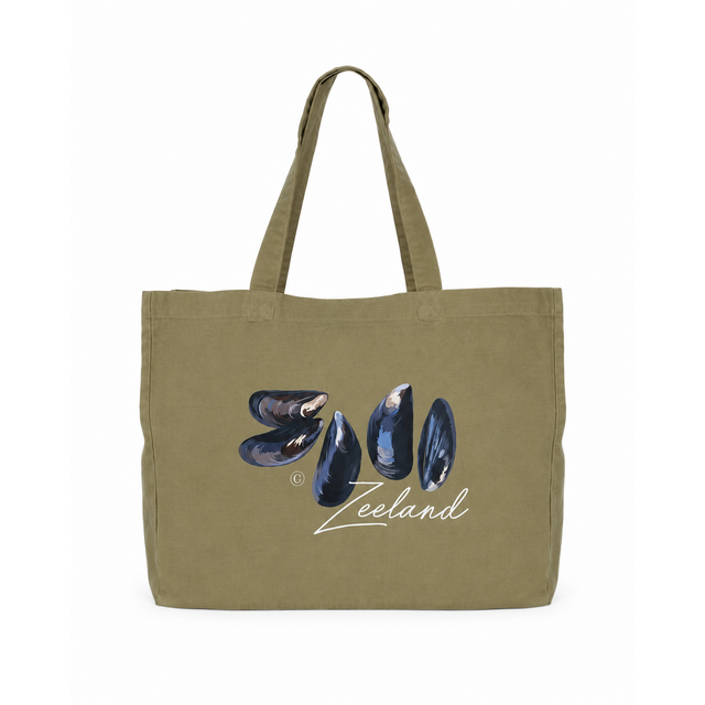 Goodies Label  Shopper Bag XL Zeeland Mosselen